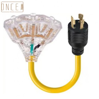 【ONCEMOREAGAIN】Long Lasting 30A Generator Extension Cord Power Cord for Heavy Duty Applications