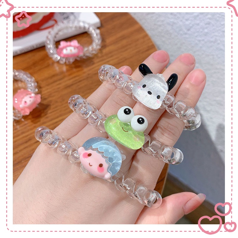 พร้อมส่ง-ยางรัดผม ยางมัดผมโดนัท,น่ารัก,เครื่องประดับผมแฟชั่น สําหรับเด็กผู้หญิงCODเก็บเงินปลายทาง