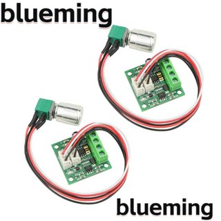 Blueming2 โมดูลควบคุมความเร็วมอเตอร์ DC พลาสติก ทนทาน DC1.8-15V 2 ชิ้น