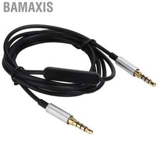 Bamaxis 1.5m/4.9ft 3.5mm Male To Headphone Audio Cable Universal Headset Cord Lead