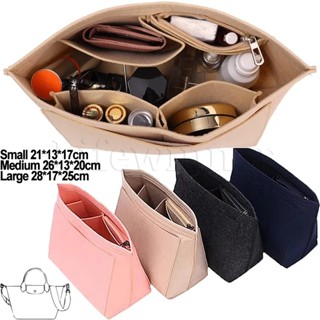 LONGCHAMP กระเป๋าเครื่องสําอาง กระเป๋าผ้าสักหลาด อเนกประสงค์…