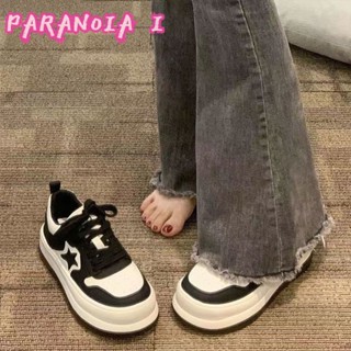 PARANOIA  I  รองเท้าผ้าใบลำลองแพลตฟอร์มใหม่ของผู้หญิง