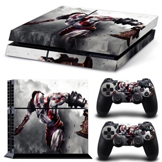 God of War Cover Skin Sticker for Playstation 4 PS4 + 2 Controller Decal Clearance sale