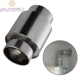 【COLORFUL】Stove Pipe Chimney Tent Pipe Flue Extension Tube Adapter for Wood Log Burning