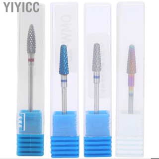 Yiyicc Professional Nail Drill Bits Tungsten Steel Polishing Grinding Head Mani US