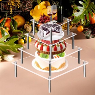 【ONCEMOREAGAIN】Cake Stand 1 Pc 2mm Thick Cupcake Stand Easy To Clean For Wedding Parties