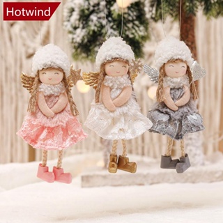 Hotwind จี้รูปนางฟ้า สร้างสรรค์ สําหรับตกแต่งบ้าน ต้นคริสต์มาส เทศกาลปีใหม่ D6X8