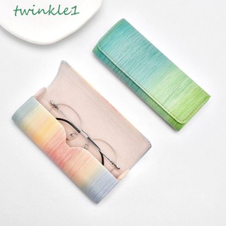 Twinkle1 กล่องเก็บแว่นตา วัยรุ่น น่ารัก กระเป๋าเก็บแว่นตา ผู้ชาย หนัง PU กระเป๋าแว่นตา เคสแว่นตา