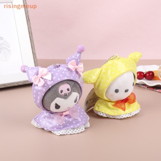 [risingmeup] ตุ๊กตาฟิกเกอร์การ์ตูนอนิเมะ Mymelody Kuromi Cinnamoroll Hello Kittys Pompompurin น่ารัก ของขวัญสําหรับเด็ก