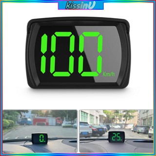 Kiss HUD Head Up Display เครื่องวัดความเร็วดิจิทัลอิเล็กทรอนิกส์ สําหรับรถยนต์ รถบรรทุก