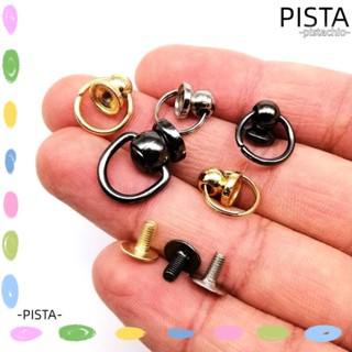 Pista หมุดย้ํา ทนทาน อุปกรณ์เสริม สําหรับกระเป๋าหนัง โทรศัพท์ 10 ชิ้น ต่อแพ็ค