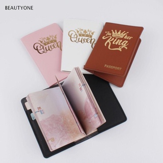 Topbeauty กระเป๋าใส่หนังสือเดินทาง หนัง PU สําหรับเดินทาง