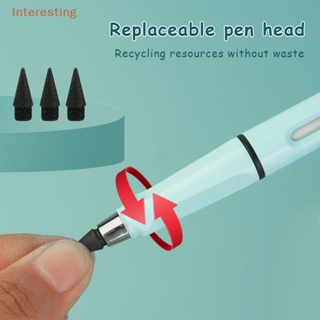 [Interesting] หัวปากกาดินสอ ไม่มีหมึก แบบเปลี่ยน สําหรับเด็ก 10 ชิ้น