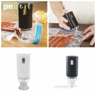 Pearlth เครื่องดูดฝุ่นอาหาร ทรงสี่เหลี่ยมผืนผ้า หลายสี|ที่เก็บปั๊มอากาศ Usb ทนทาน