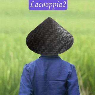 [Lacooppia2] หมวกสาน กันแดด สไตล์เอเชีย สําหรับเด็ก