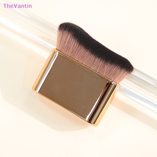 Thevantin แปรงแต่งหน้า แปรงรองพื้น แปรงเครื่องสําอาง แบบพกพา 1 ชิ้น