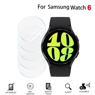 ฟิล์มกระจกนิรภัยกันรอยหน้าจอ 2.5D สําหรับ Samsung Galaxy Watch 6 Classic 43 มม. 47 มม. 40 มม. 44 มม.