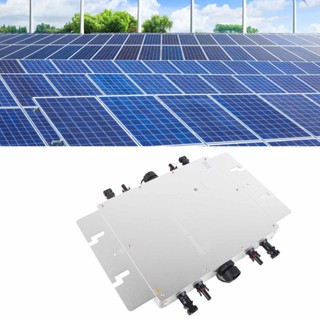 Tool Room 1600W Solar Grid Tie Micro Inverter 120V 230V IP65 อลูมิเนียมกันน้ำสำหรับหลังคากลางแจ้ง