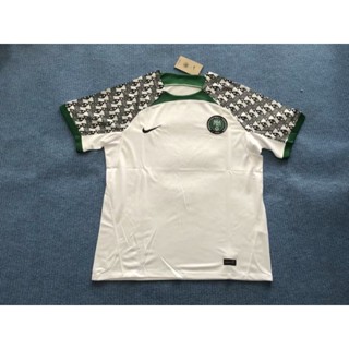เสื้อกีฬาแขนสั้น ลายทีมชาติฟุตบอล Nigeria Endidi Ishnajo Osmaine 22-23 ชุดเหย้า