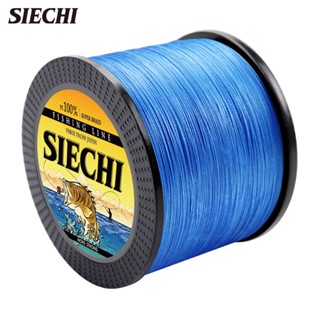 Siechi สายเบ็ดตกปลา PE แบบถัก 8 สาย 300 ม. 500 ม. 1000 ม. สําหรับตกปลาทะเล 22-88LB