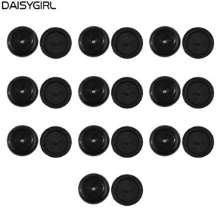 【DAISYG】Universal Plastic Button Clip, Seat Belt Button Buckle Stopper Kit Black 10-Pair