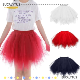 Eutus กระโปรงตูตู แฟนซี เครื่องแต่งกาย กระโปรง Pettiskirt ประสิทธิภาพสูง สําหรับผู้หญิง