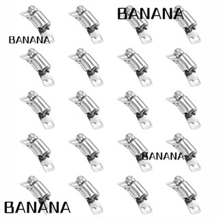 Banana1 แคลมป์รัดท่อหนอน สเตนเลส 304 สีเงิน DIY 20 ชิ้น