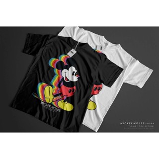 TOP CTพร้อมส่ง!! เสื้อยืด Oversize คอกลมแขนสั้น ดีเทลลายมิกกี้เมาส์ Mickey Mouse