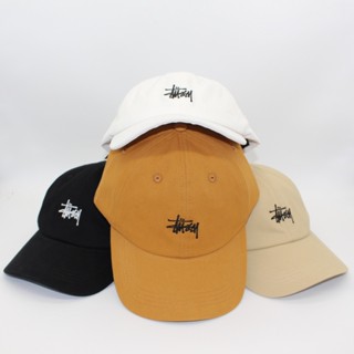 Stussy หมวกเบสบอล ปักลาย สไตล์ฮิปฮอป แบบนิ่ม สําหรับผู้ชาย และผู้หญิง ins