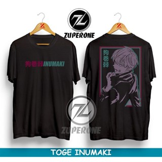 PRIA Jujutsu KAISEN TOGE INUMAKI ANIME T-Shirt/Japanese T-Shirt KANJI DISTRO Men ITADORI GOJO SATORU SUKUNA | KAOS _03