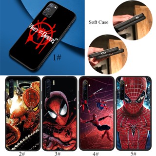 Pj67 เคสโทรศัพท์มือถือแบบนิ่ม ลายมาร์เวล สไปเดอร์แมน สําหรับ Huawei P10 P20 P30 Pro Lite Y8S Y9S