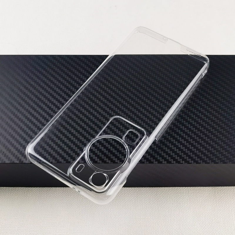 สําหรับ Huawei P60 P50 Pro Art P60Pro P60Art Glossy Crystal Hard PC Full Cover Clear กล้องป้องกัน Sn