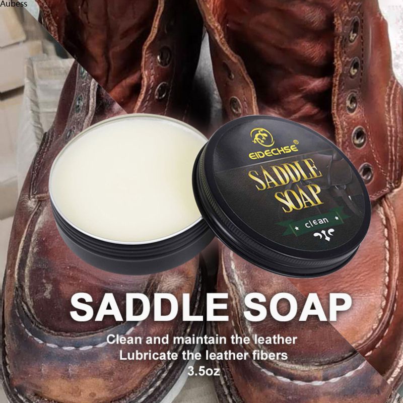 Ready Saddle Soap สบู่ทำความสะอาดหนังสำหรับโซฟาหนังเสื้อผ้ากระเป๋าทำความสะอาด & ดูแล Serein