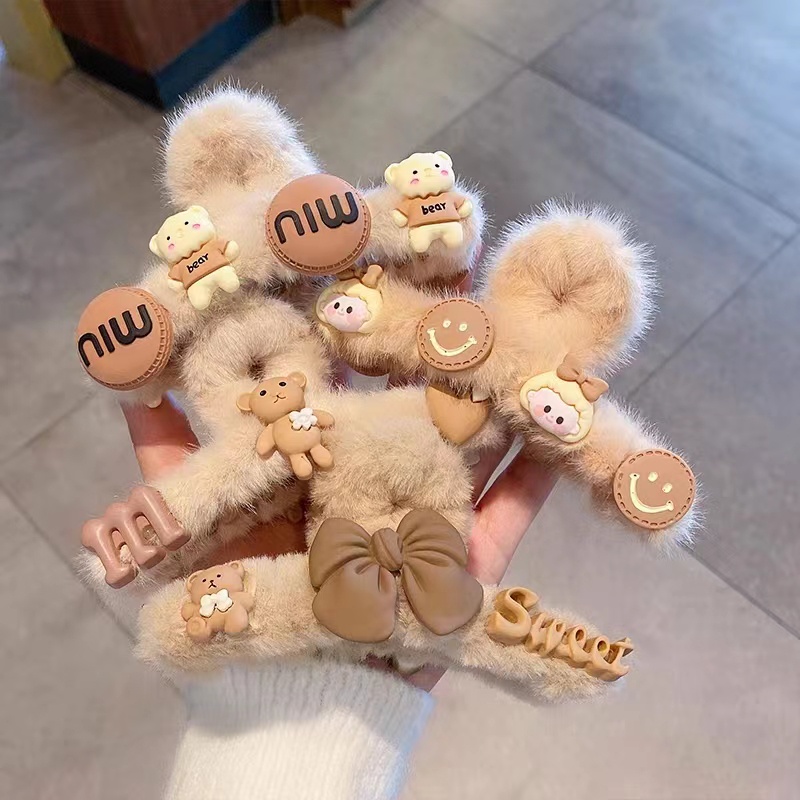 กิ๊บติดผม รูปตุ๊กตาปลาฉลาม ขนาดใหญ่ เข้ากับทุกการแต่งกาย แฟชั่นสไตล์เกาหลี สําหรับผู้หญิง