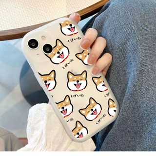 เคสโทรศัพท์มือถือ ซิลิโคนนุ่ม TPU ใส ลายการ์ตูน Akita สําหรับ iPhone 11 14 Pro 12 13 Mini XS Max X XR 7 8 6 6S Plus SE2020