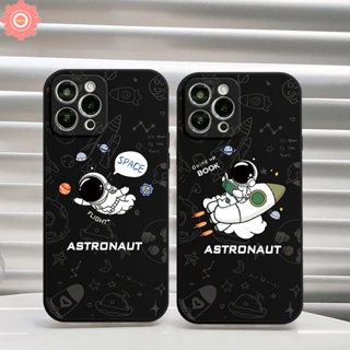 เคสโทรศัพท์มือถือ ลายการ์ตูนอวกาศ NASA น่ารัก สําหรับ Redmi A1 12C 10 9A 9T 9C NFC 9 Redmi Note 11 10 9 8 10Pro 10s 10 Pro Plus Poco M4 F4 M5 M3 Pro F3 X3 Pro M3 MI 10 11 Lite 10T ฝาครอบ แบบนิ่ม ลายนักบินอวกาศ