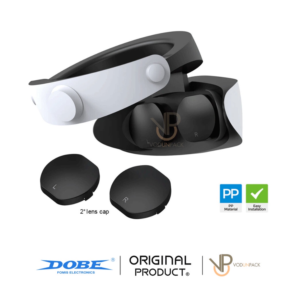 [DOBE™] กรอบครอบ Lens กันรอยเลนส์ PSVR2 glasses protection cover PS VR 2 helmet dust protection cover playstation