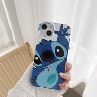 เคสโทรศัพท์มือถือแบบแข็ง ลาย Stitch สําหรับ iPhone X Xs XR XsMax 11 11ProMax 12 12Pro 12ProMax 13 13Pro 13ProMax 14 14Pro 14plus 14ProMax