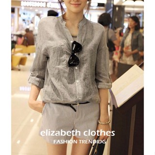 เสื้อคลุมกันแดด ผ้าฝ้าย และผ้าลินิน แบบบาง ทรงหลวม สําหรับผู้หญิง