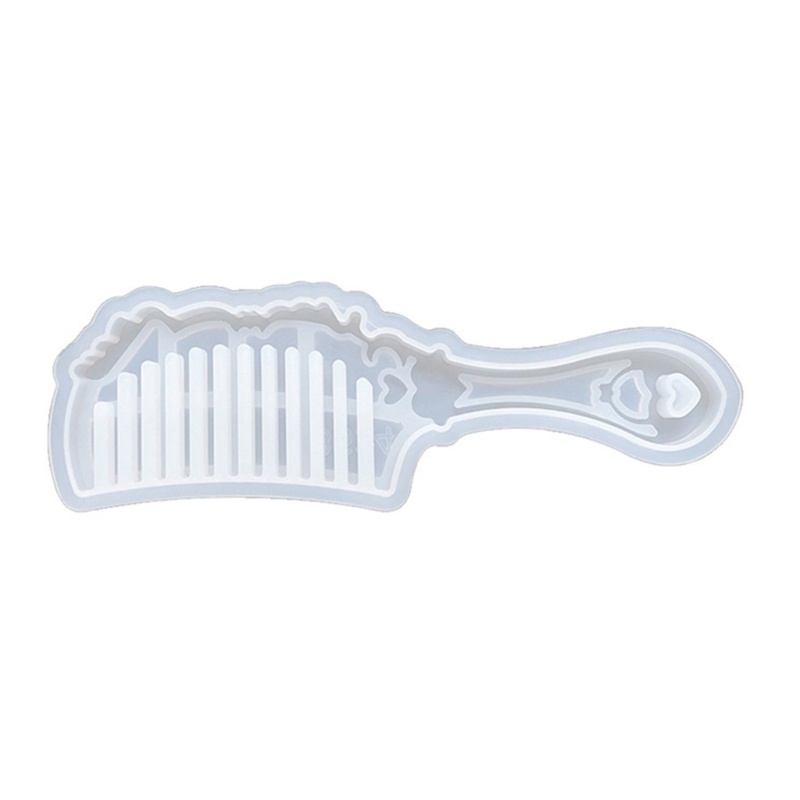 Inf หวีแม่พิมพ์ DIY เรซิ่นอีพ็อกซี่เครื่องประดับทําหัตถกรรม Polymer แม่พิมพ์ซิลิโคน DIY - รูปที่ 6