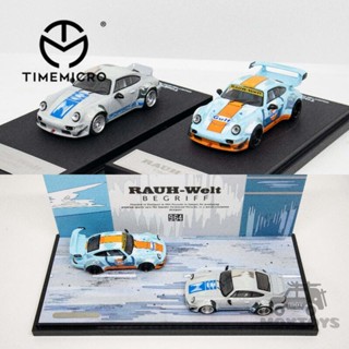 โมเดลรถยนต์ TIME MICRO 1:64 RWB 964 limited 699 ของเล่นสําหรับเด็ก