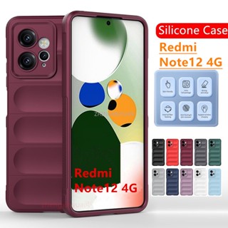 เคสซิลิโคนนิ่ม ป้องกันกล้อง กันกระแทก สําหรับ Redmi Note 12 4G Redmi Note12PROPLUS Note12pro 5G