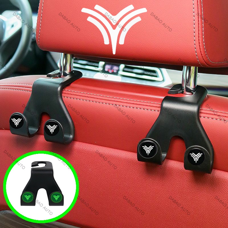 [ Neta ] ตะขอแขวนกระเป๋าถือ เสื้อผ้า ติดพนักพิงศีรษะ ด้านหลังรถยนต์ สําหรับ NETA V NETA U