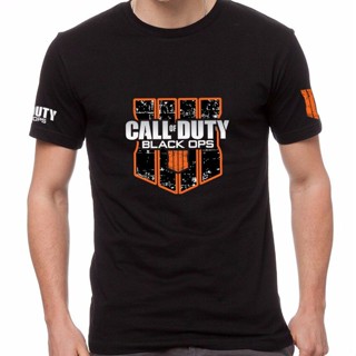 【💘💘】เสื้อยืดพิมพ์ลายแฟชั่น เสื้อยืดแขนสั้น พิมพ์ลายเกม Call Of Duty Black Ops 4 COD PS4 XBOX โอเวอร์ไซซ์ สําหรับผู้ชาย