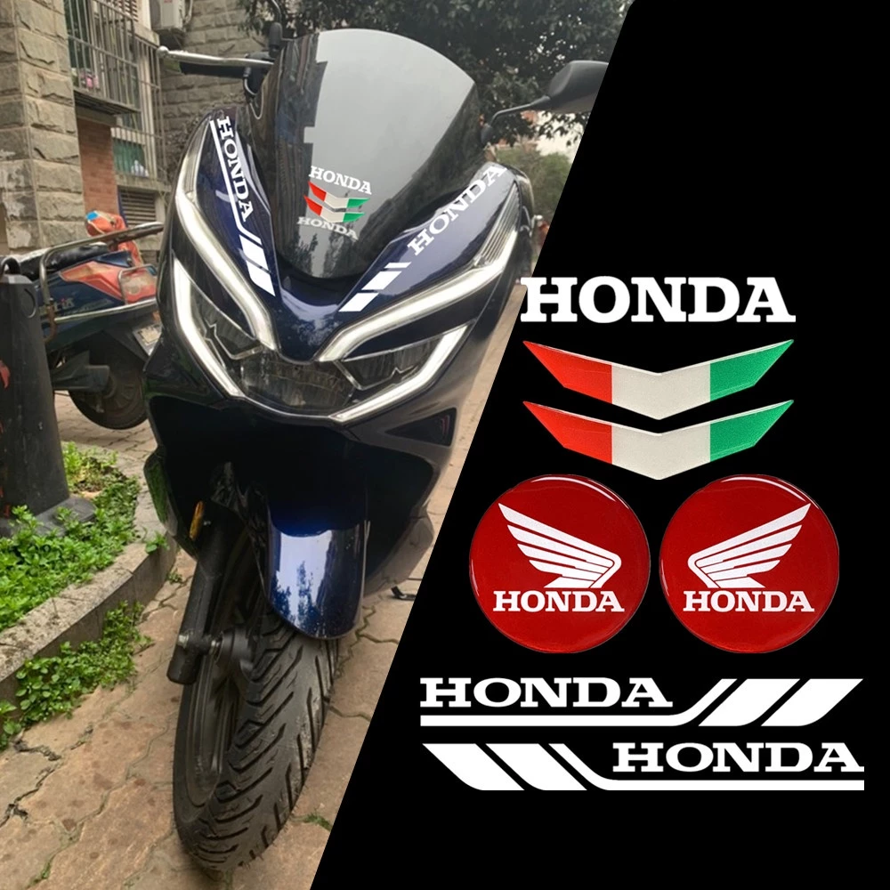 สติกเกอร์สะท้อนแสงติดรถมอเตอร์ไซค์ HONDA สำหรับ PCX150/PCX160/Forza/ADV160/CB/CBR/คลิก thumbnail 4