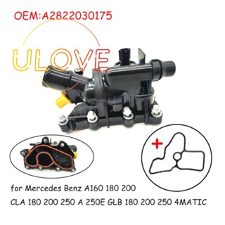 เทอร์โมสตัท 4MATIC พร้อมปะเก็น แบบเปลี่ยน สําหรับ Mercedes Benz A CLA 180 200 250 GLB180 200 250 A2822030175 2822035500