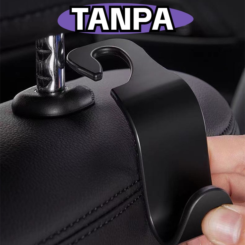 TANPA ตะขอเก็บของ ที่แขวนของในรถ ที่ติดเบาะหลังรถยนต์ ตะขอแขวนของ อเนกประสงค์ ติดตั้งง่าย เเข็งเเรง คงทน ราคา ถูกที่สุด ดีลบีเคเค แกลเลอรีภาพที่ 2