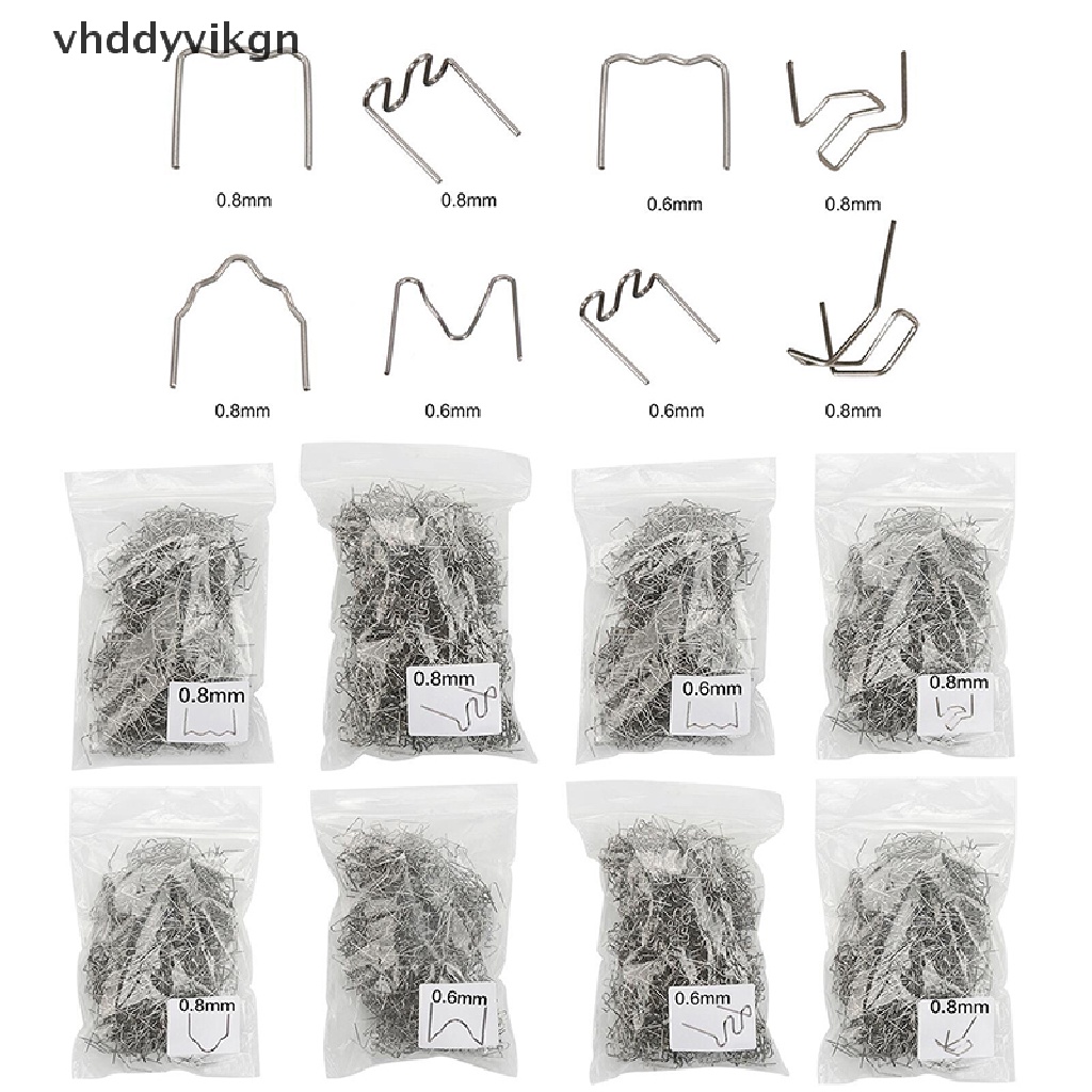 Vhdd ลวดเย็บพลาสติก สําหรับซ่อมแซมยานยนต์ 100 ชิ้น