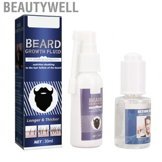 Beautywell Men Hair Falling Serum  Facial Beard Oil Balance  30ml Mild Skin Delicate  for Male for Daily Use