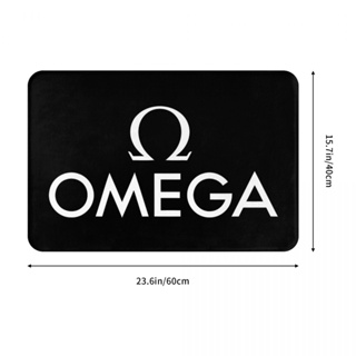 ใหม่ Omega (3) พรมเช็ดเท้า ผ้าสักหลาด กันลื่น ดูดซับน้ําได้ดี แห้งเร็ว 16x24 นิ้ว สําหรับห้องน้ํา ห้องนั่งเล่น โซฟา ห้องนอน พร้อมส่ง